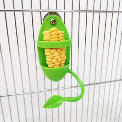 Bird Cuttlebone Holder Bird Cage Feeding Holder Vegetable Fruits Cuttlebone Holder for Parrot Budgies Parakeet Cockatiel