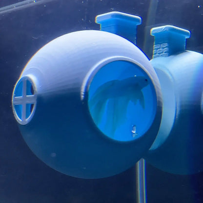 Betta Resting Ball Hide Home, Toy Cave for Betta Fish, Aquarium Decoration for Betta Fish, Hammock Betta Home