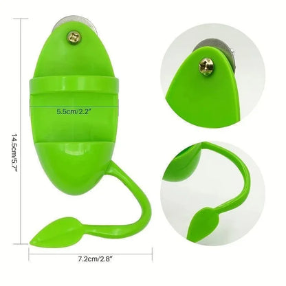 Bird Cuttlebone Holder Bird Cage Feeding Holder Vegetable Fruits Cuttlebone Holder for Parrot Budgies Parakeet Cockatiel