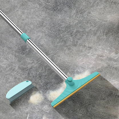 Adjustable Pet Hair Remover Brush with Hanging Ring - Versatile Cleaning Tool for Carpets and Floors, Ideal Gift for Pet Owners
