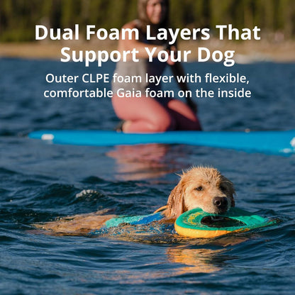 X-small Deep blue Float Coat Dog Life Jacket, Premium Buoyancy Swim Vest with Lift Handle, Secure Fit & Reflective Trim, Adjustable Flotation for Swimming, Boating, & Outdoor Adventures