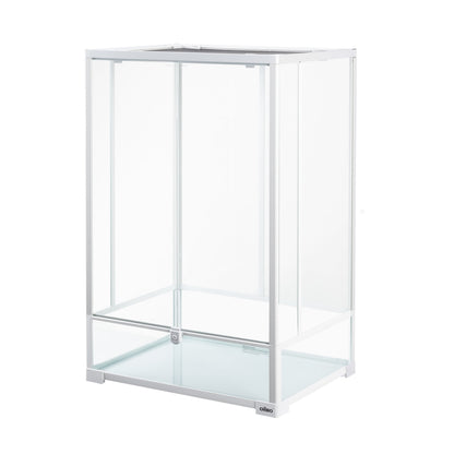 White Reptile Glass Terrarium 24 X 18 X 36 Inches