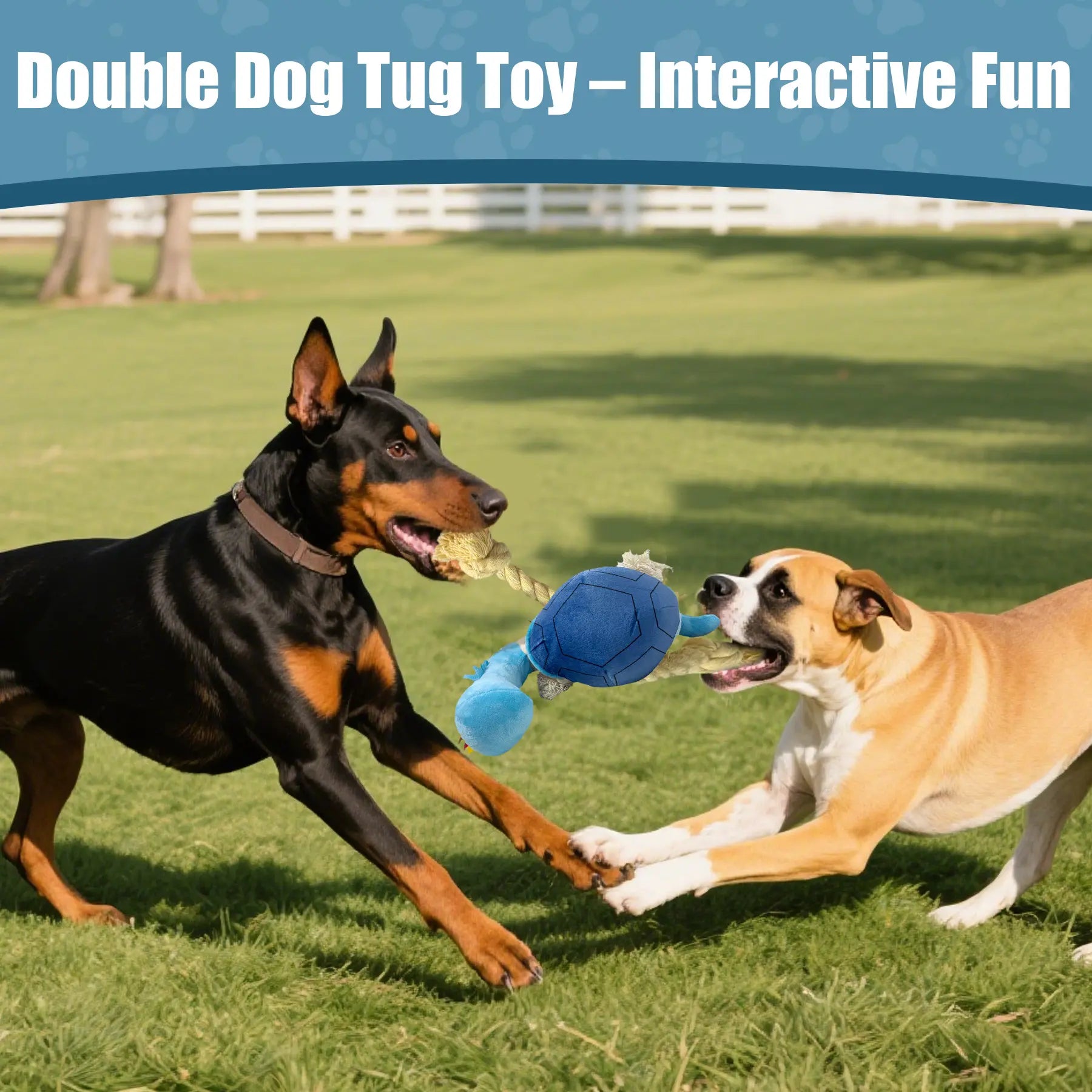 Interactive Plush Dog Toy - Squeaky Turtle with Rope Limbs for Engaging Play and Boredom Relief