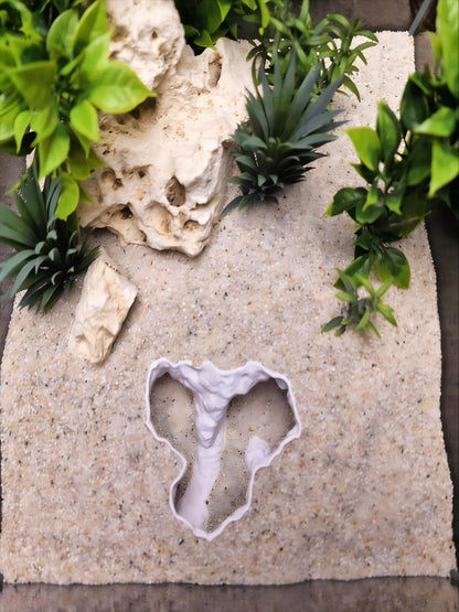 3D Printed Fish Tank Cave, Multi-Tunnel Escape Hideaway, Lava Texture, Betta Fish Tank Decor, Unique Aquatic Pet Habitat Decoration
