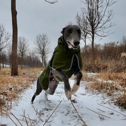 Winter Reflective Adjustable Dog Coat | Warm Thick Fleece Snow Suit for Small Medium and Large Dogs, Durable Dog Winter Jacket, Pet Warm Dog Plush Vest Style Practical