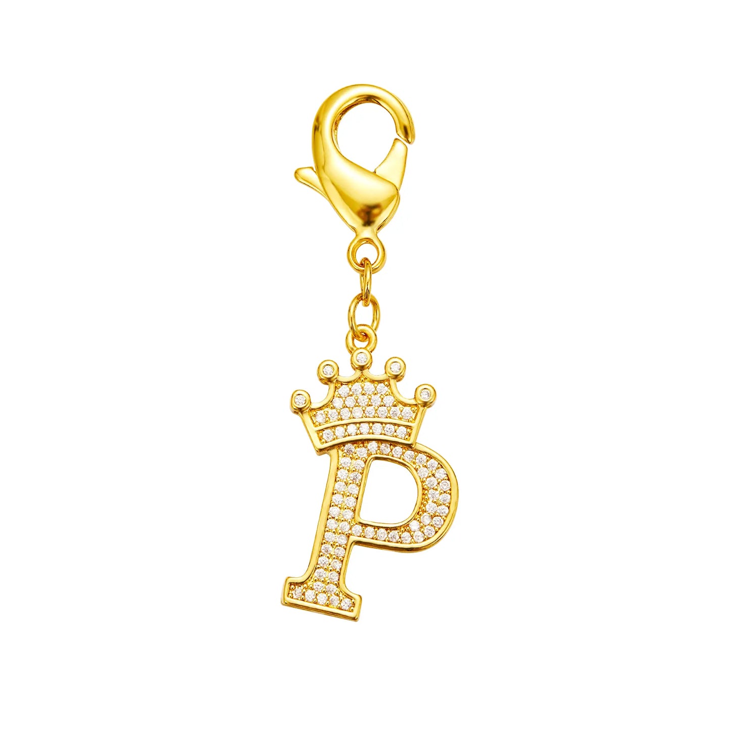 POPILY "Golden Crown" Pet Collar — Meticulously Crafted from 18K Gold-Plated Titanium Steel, Featuring a Clasp Exquisitely Set with Dazzling Cubic Zirconia. This Luxurious Collar Is Custom-Tailored for Large Dogs and Showcases a Stylish Cuban Link Design.