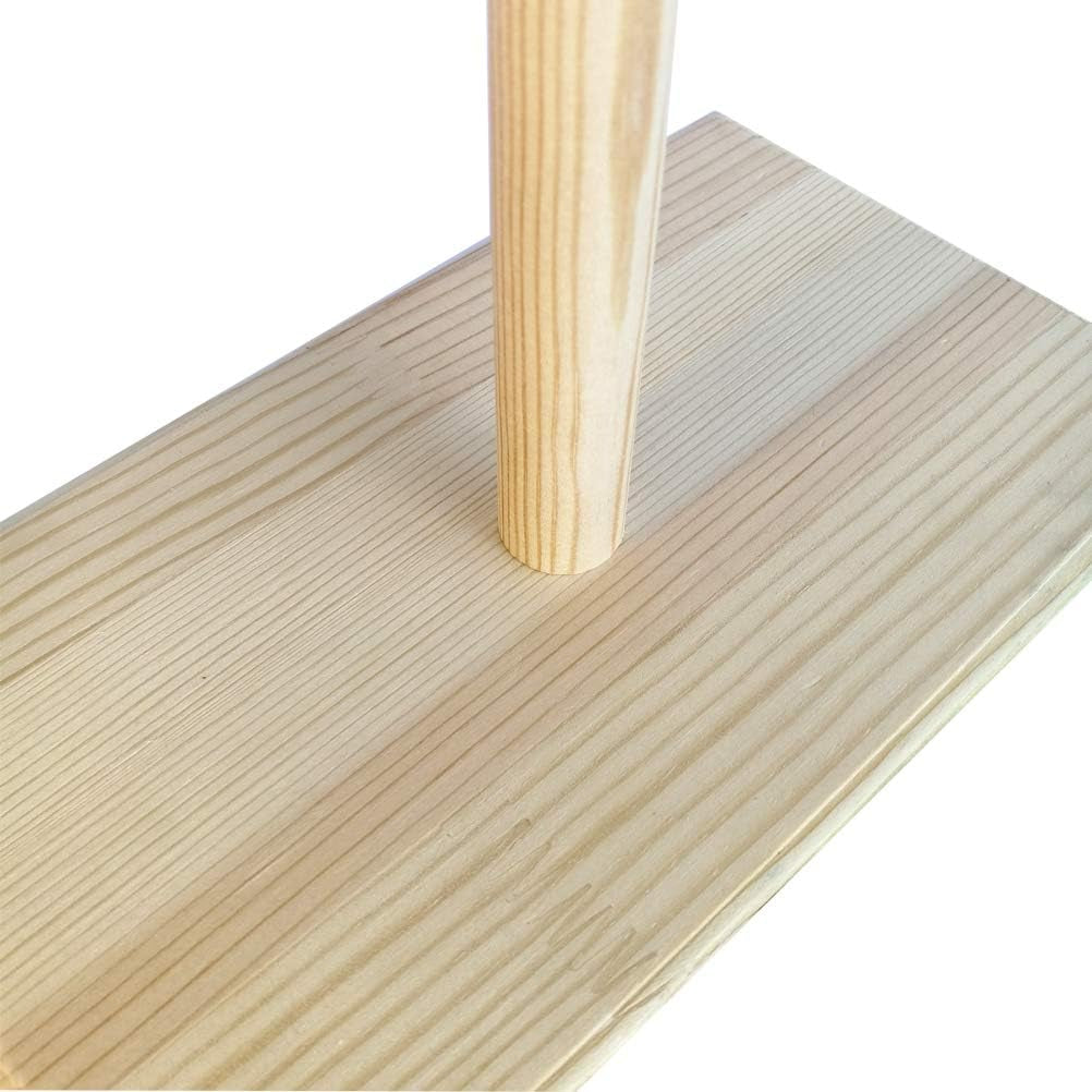Bird Training Stand, Portable Tabletop Bird Perch Spin Training Perch for Parakeets Conures Lovebirds or Cockatiels