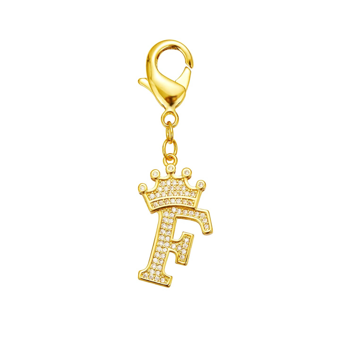 POPILY "Golden Crown" Pet Collar — Meticulously Crafted from 18K Gold-Plated Titanium Steel, Featuring a Clasp Exquisitely Set with Dazzling Cubic Zirconia. This Luxurious Collar Is Custom-Tailored for Large Dogs and Showcases a Stylish Cuban Link Design.